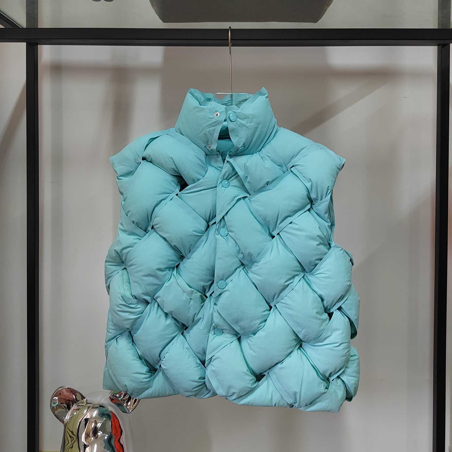 Bottega Veneta Intreccio Tech Nylon Gilet - DopestKickz