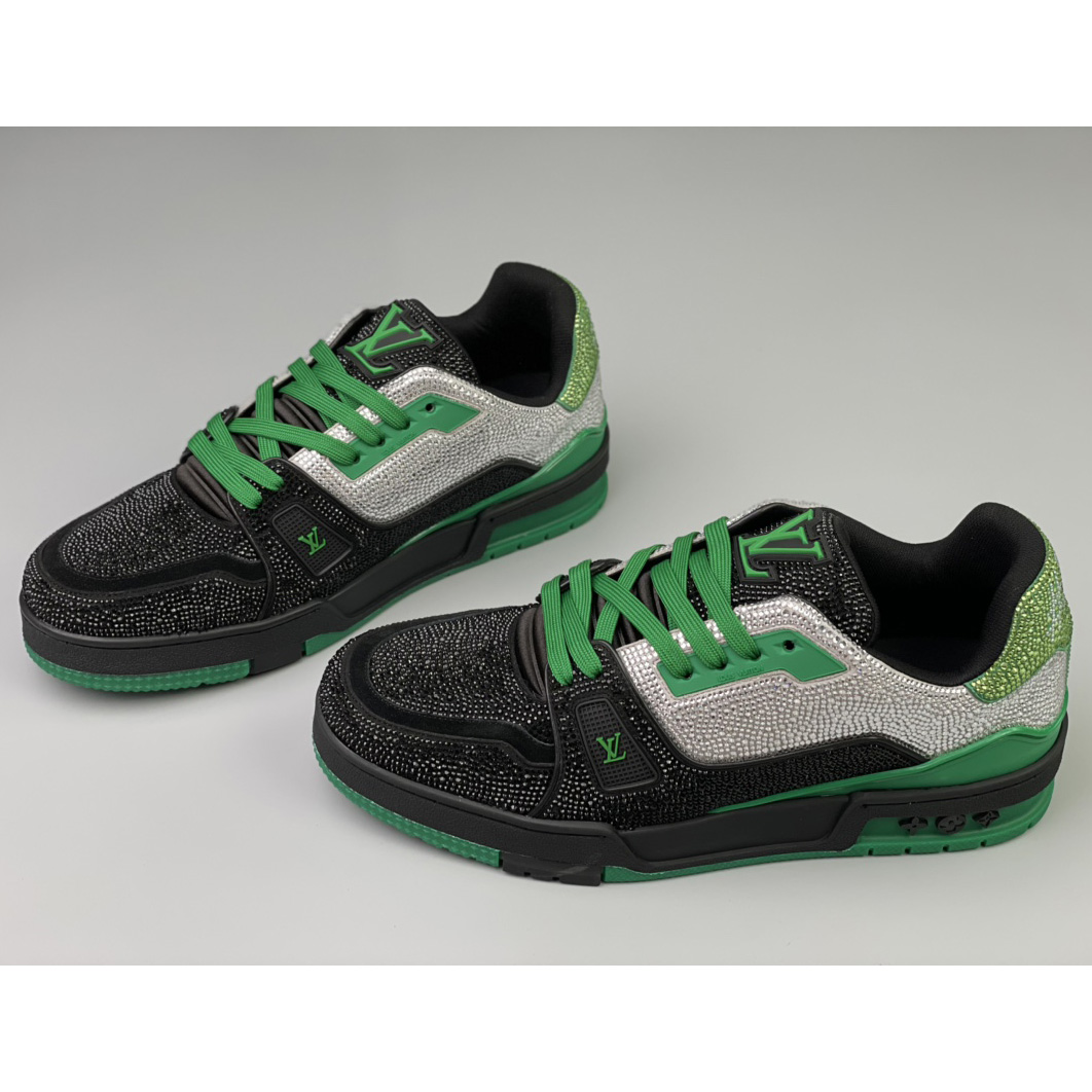 Louis Vuitton LV Trainer Sneaker     - DopestKickz