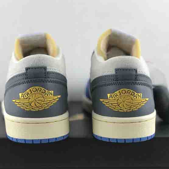 Air Jordan 1 Low “UNC Grey” Sneaker     DZ5376-469 - DopestKickz