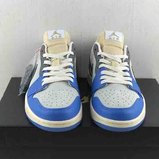 Air Jordan 1 Low “UNC Grey” Sneaker     DZ5376-469 - DopestKickz