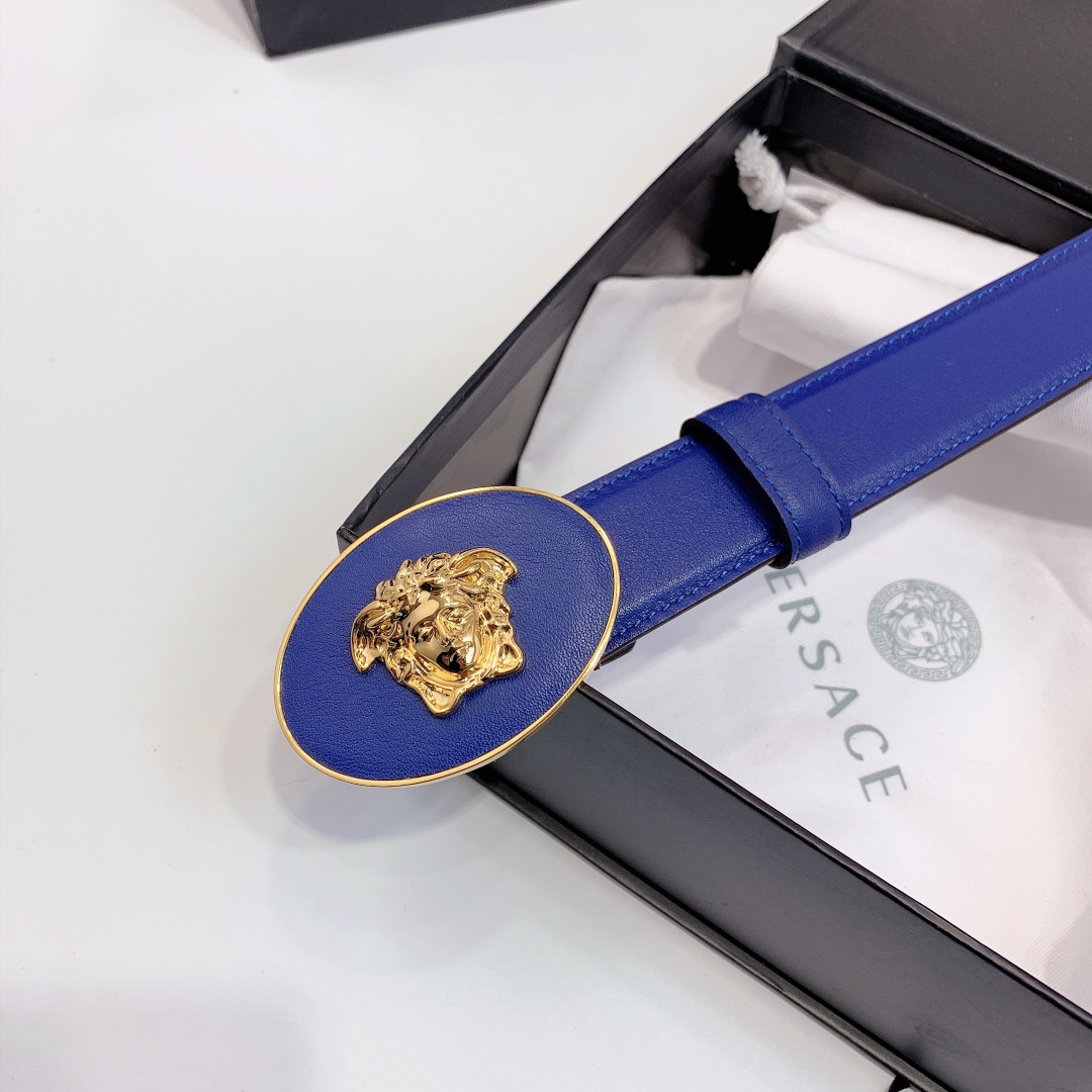 Versace Medusa Belt - DopestKickz