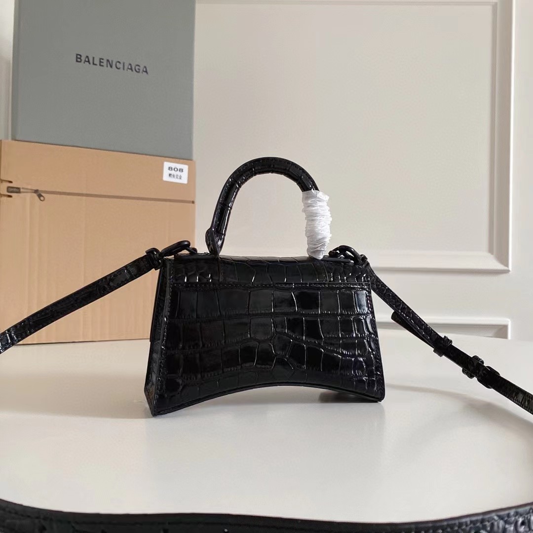 Balenciaga Hourglass Small Handbag  (23-10-14cm) - DopestKickz