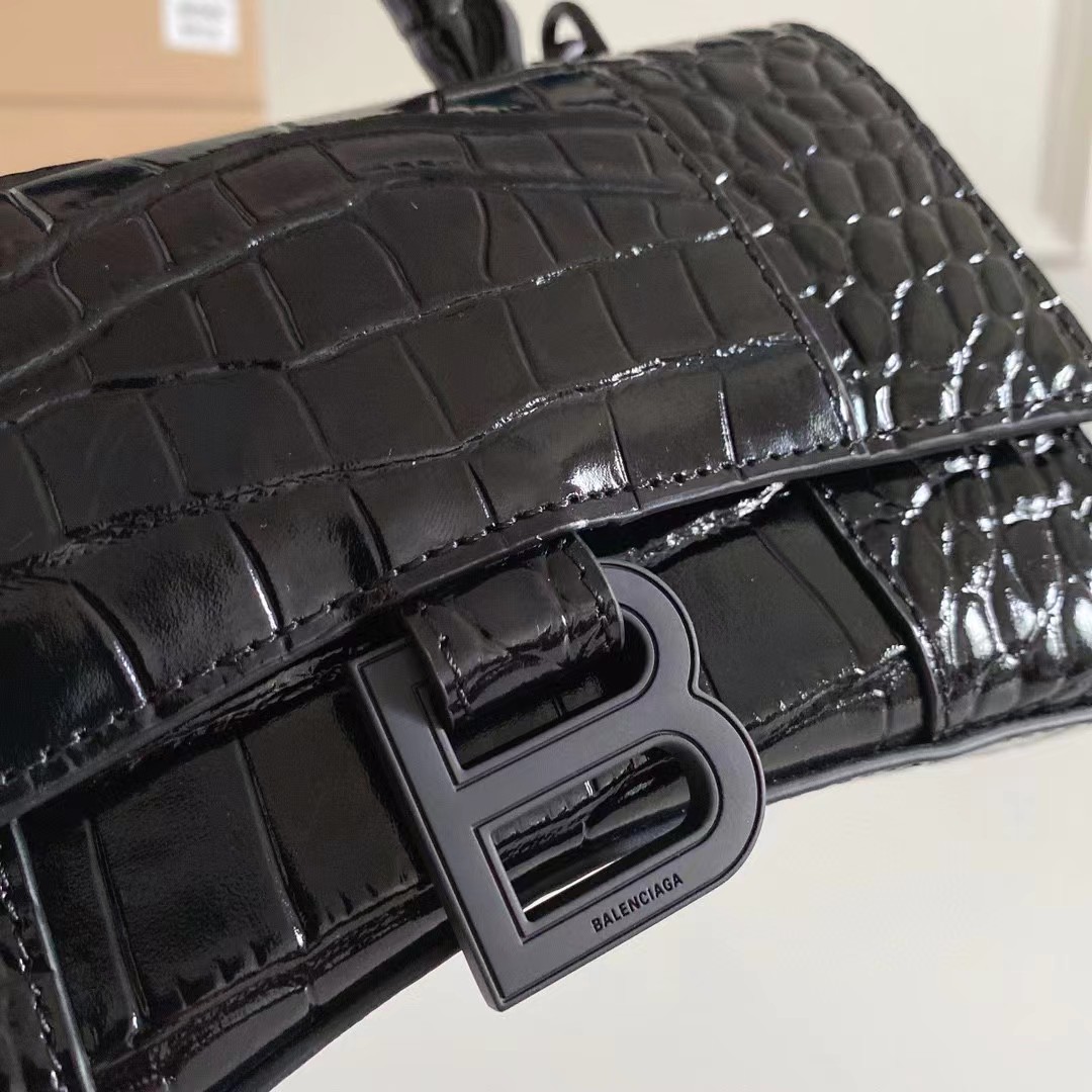 Balenciaga Hourglass Small Handbag  (23-10-14cm) - DopestKickz