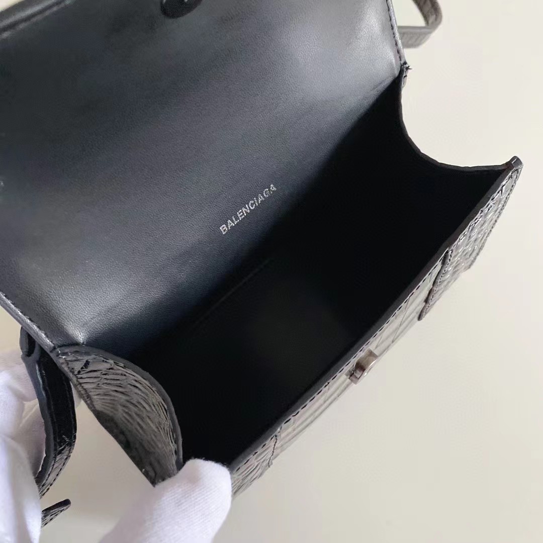 Balenciaga Hourglass Small Handbag  (23-10-14cm) - DopestKickz