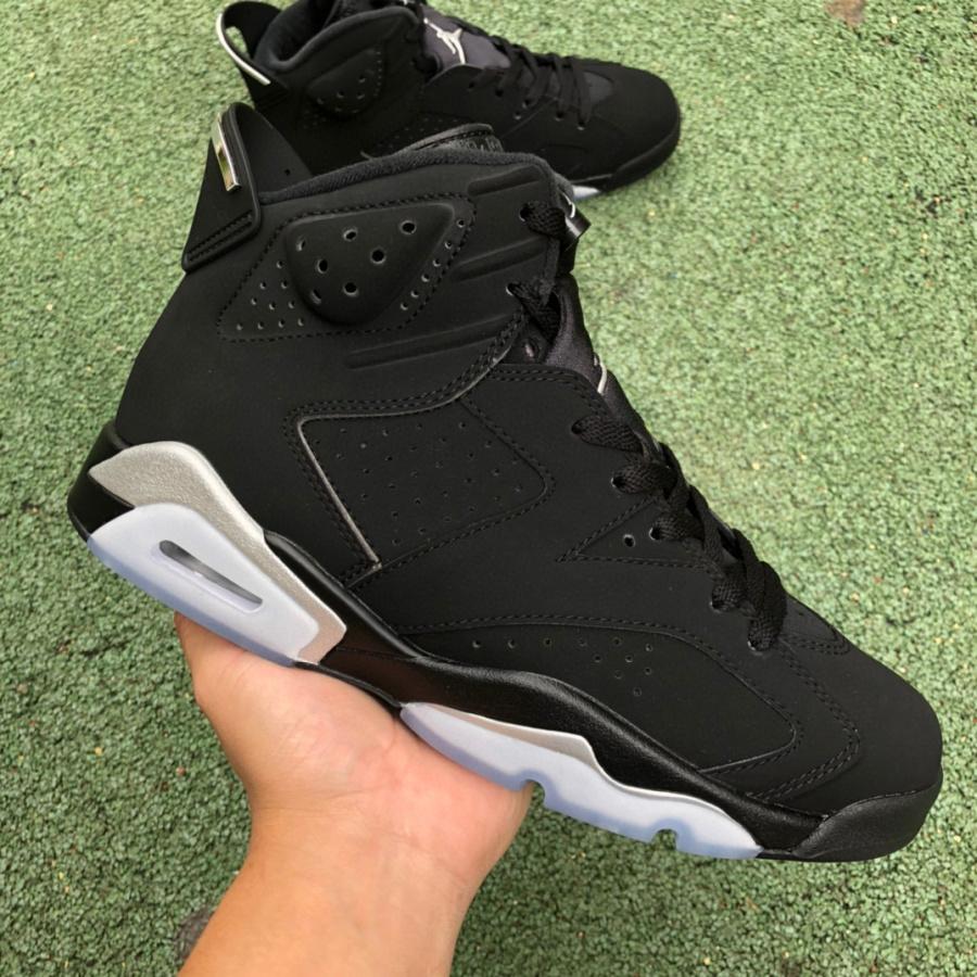 Air Jordan 6 “Black Chrome” Sneakers   DX2836-001 - DopestKickz