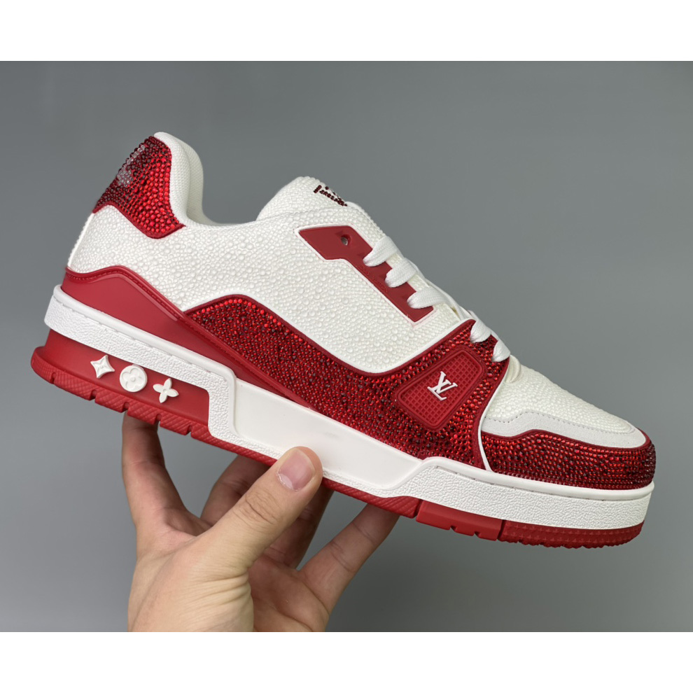 Louis Vuitton LV Trainer Sneaker     - DopestKickz