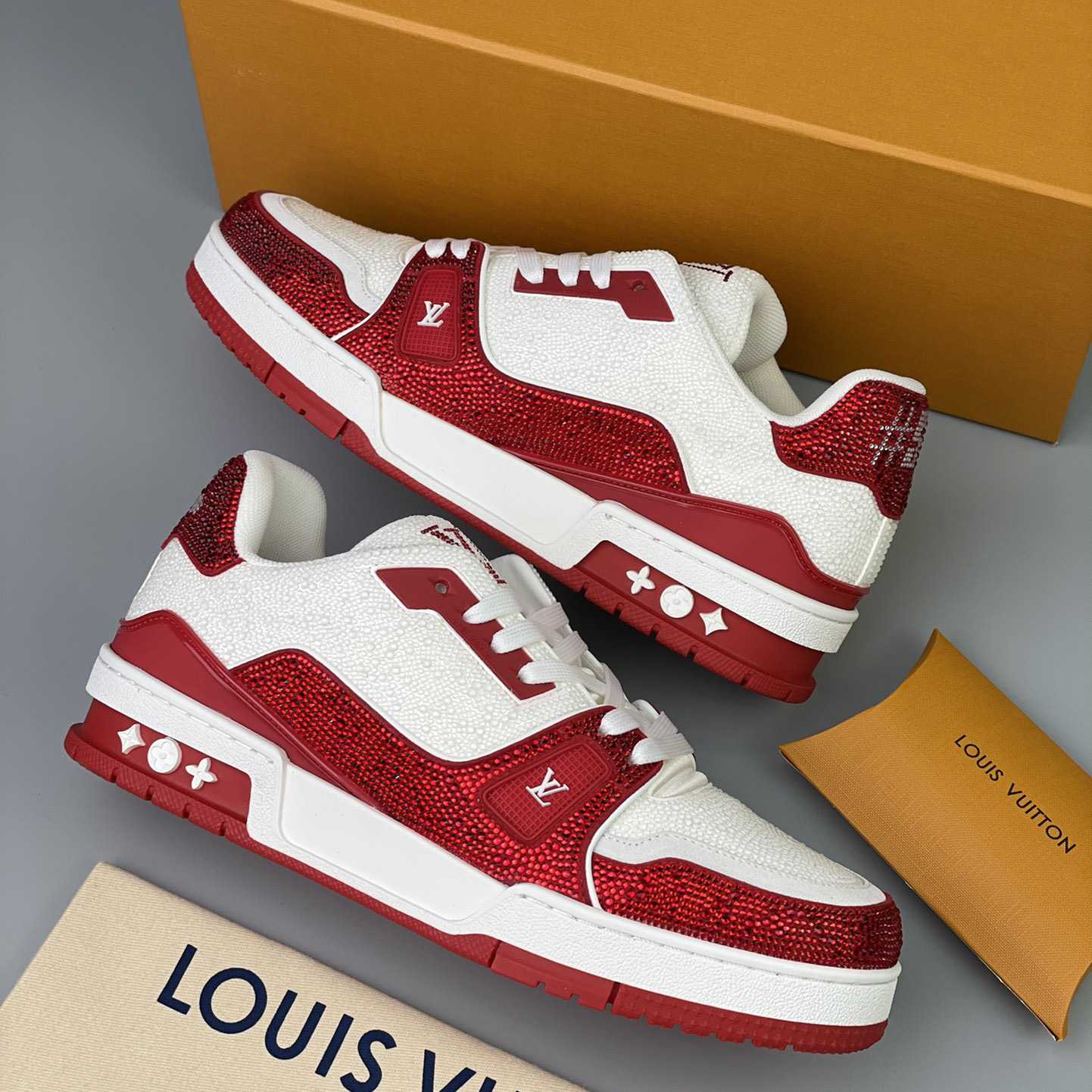 Louis Vuitton LV Trainer Sneaker     - DopestKickz