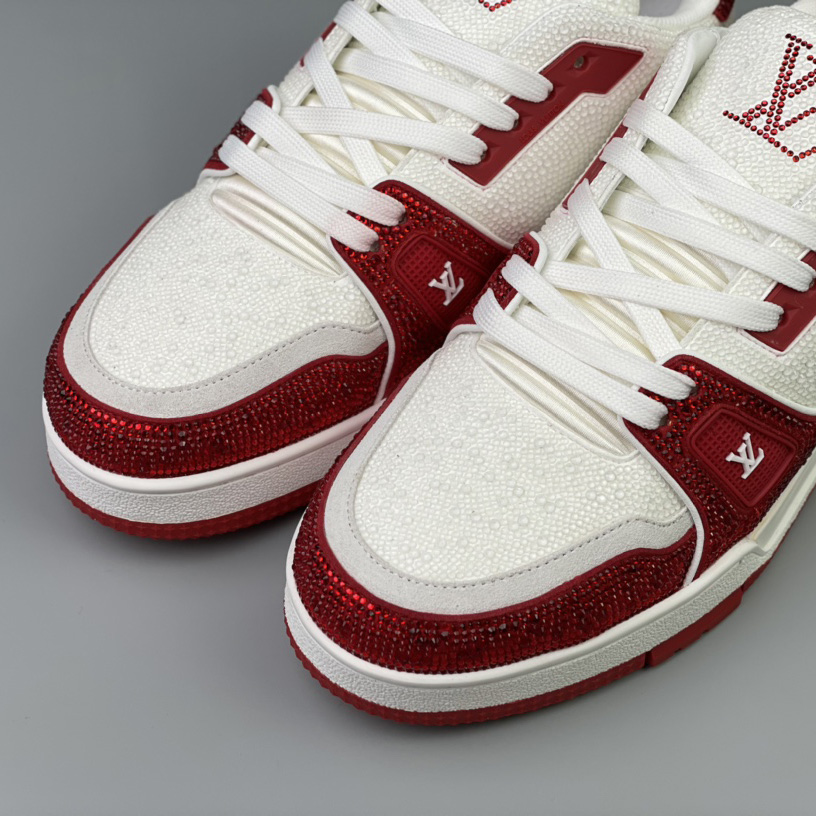 Louis Vuitton LV Trainer Sneaker     - DopestKickz
