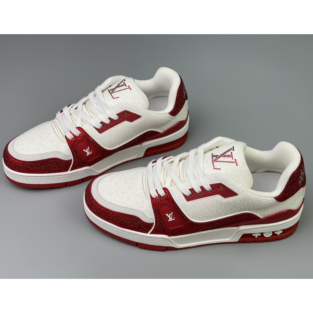 Louis Vuitton LV Trainer Sneaker     - DopestKickz