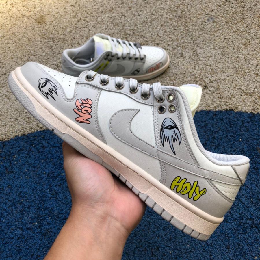 Chrome Hearts x NK Dunk Low Retro Sneakers     DD1503-107 - DopestKickz