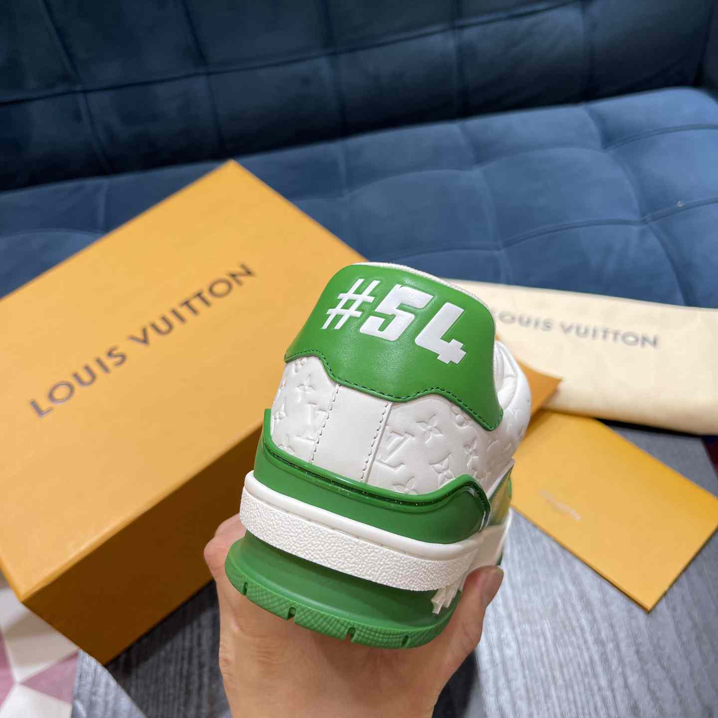 Louis Vuitton LV Trainer Sneaker       1AASJ2 - DopestKickz