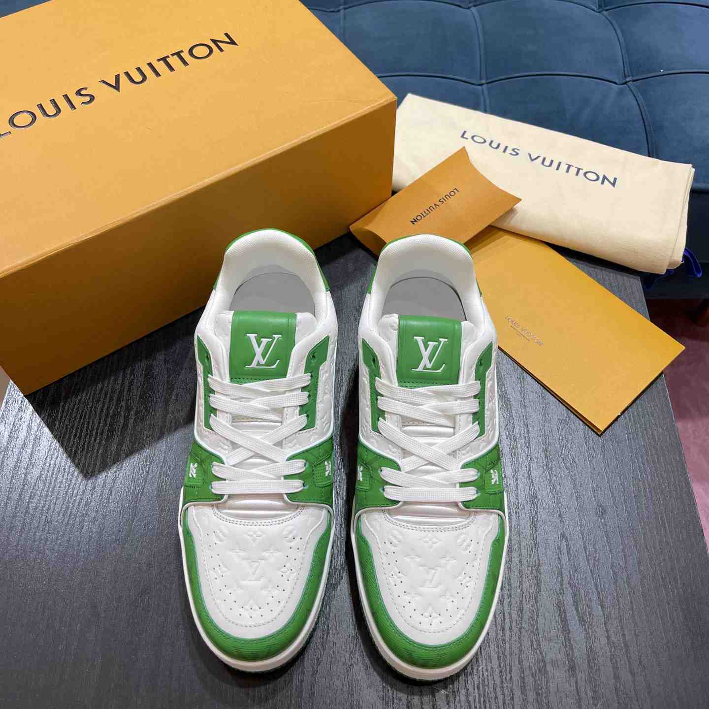 Louis Vuitton LV Trainer Sneaker       1AASJ2 - DopestKickz