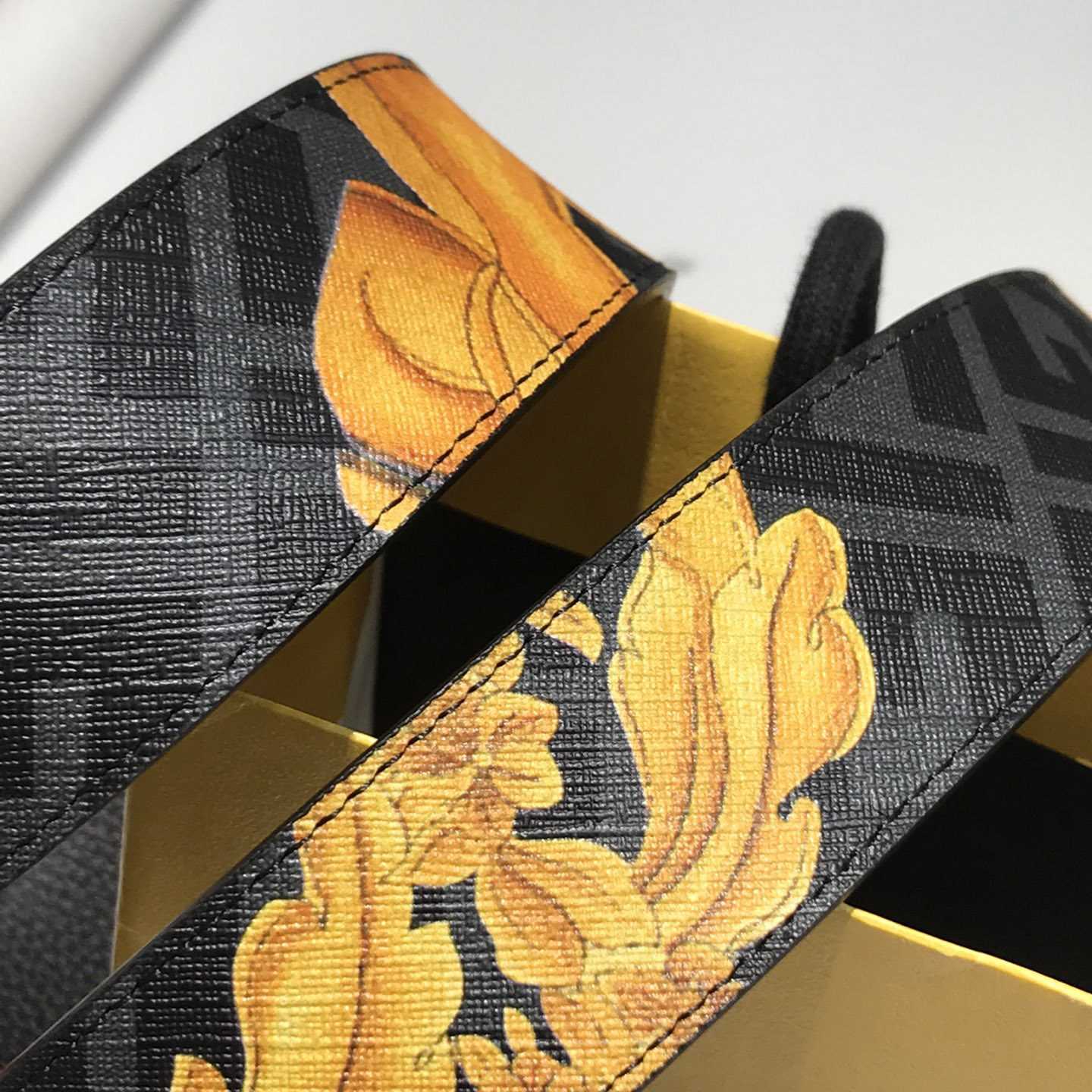 Versace Fendace Reversible Belt - DopestKickz