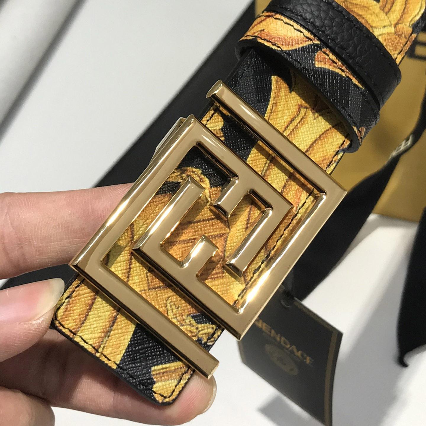 Versace Fendace Reversible Belt - DopestKickz