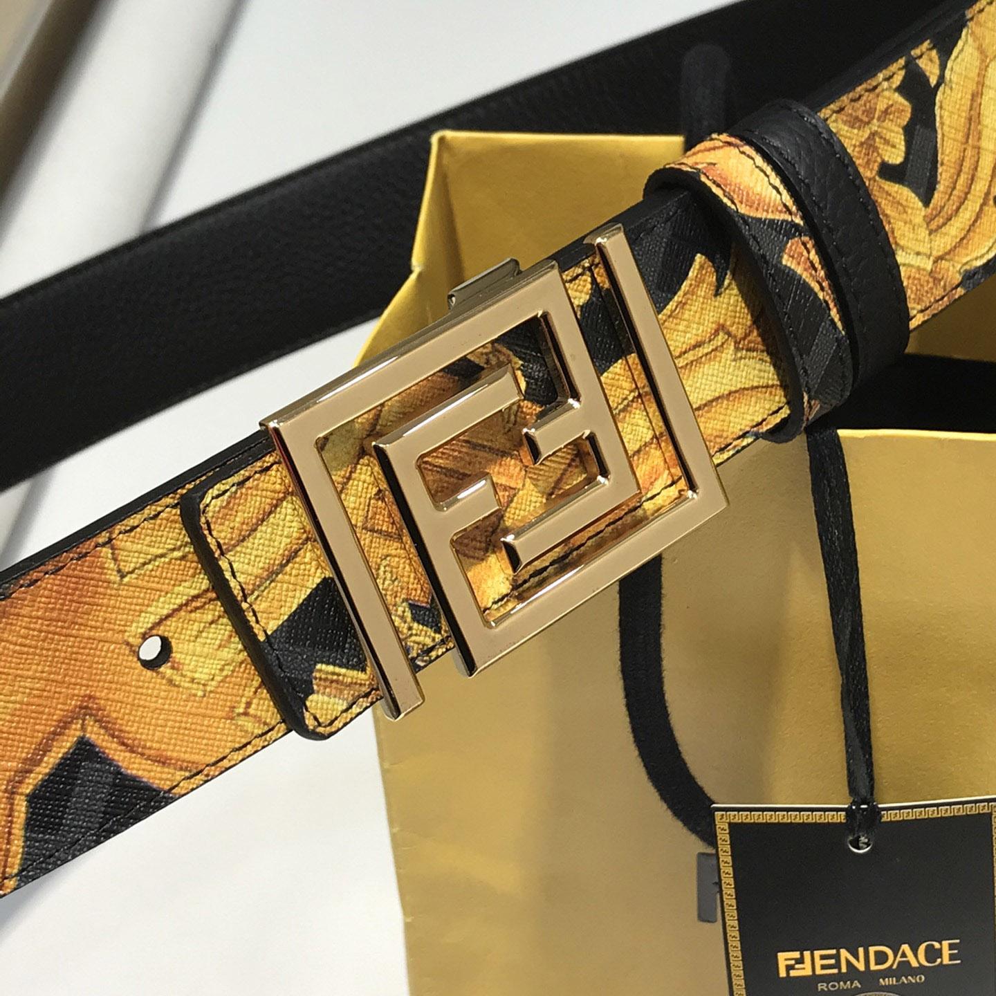 Versace Fendace Reversible Belt - DopestKickz