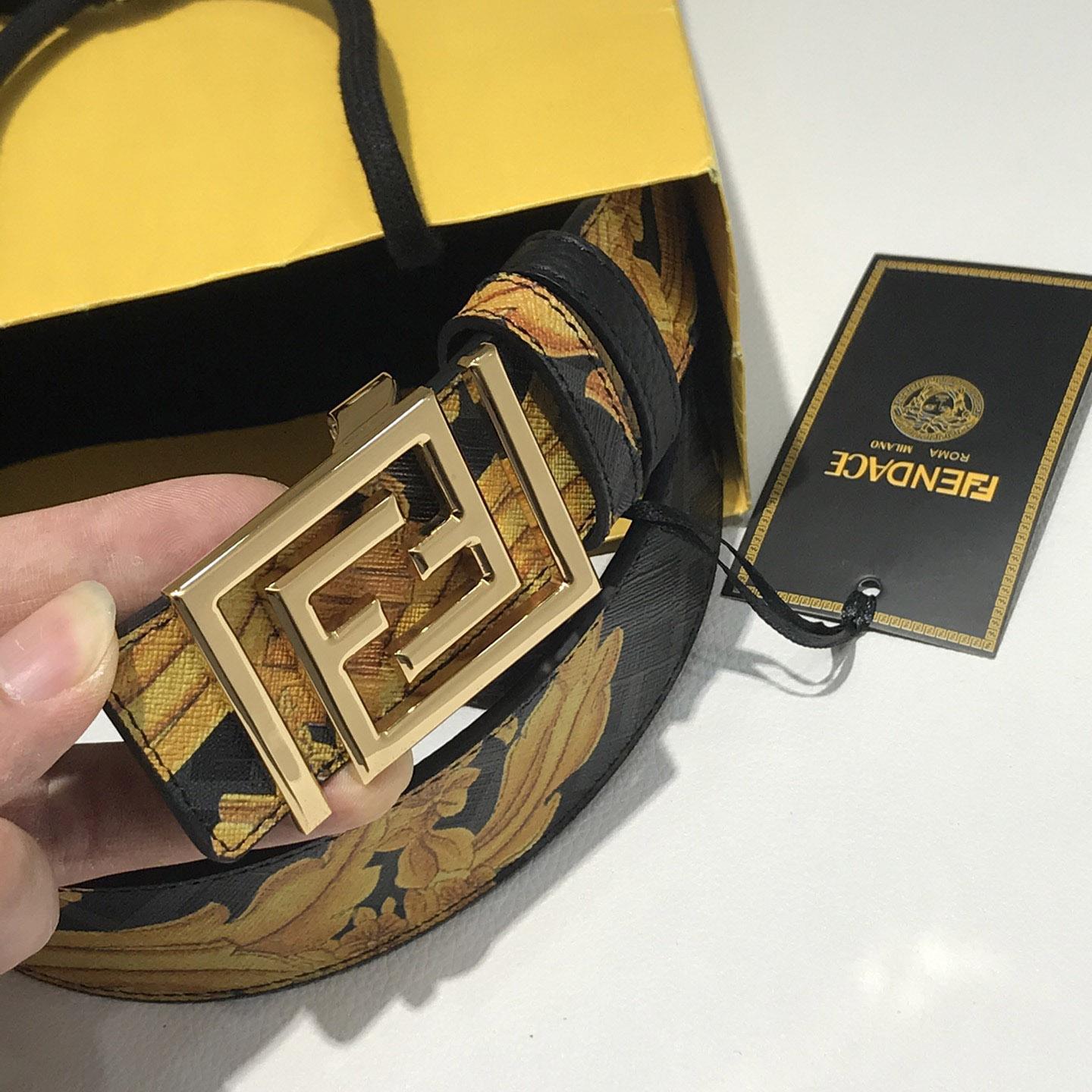 Versace Fendace Reversible Belt - DopestKickz