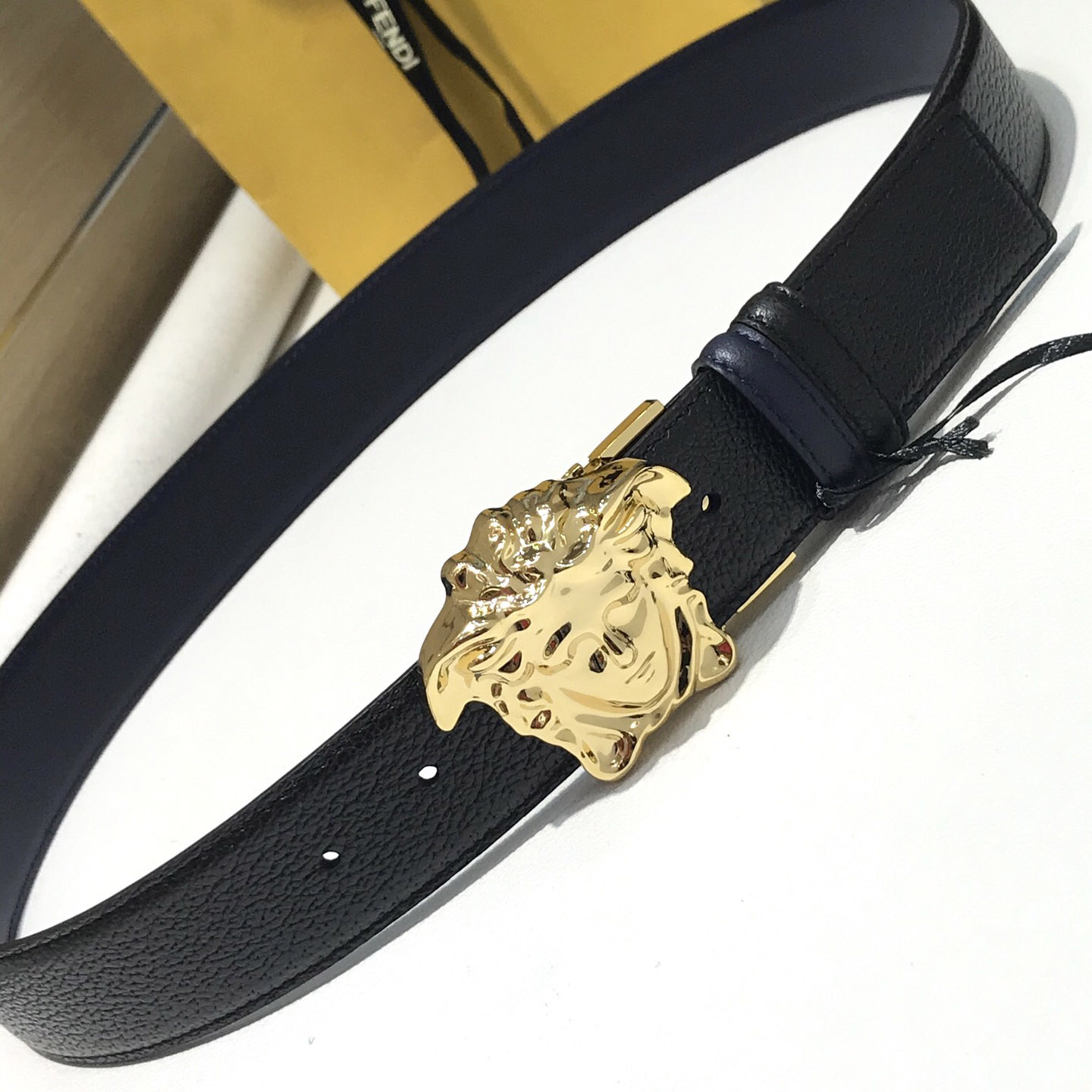 Versace Reversible Leather Belt  - DopestKickz