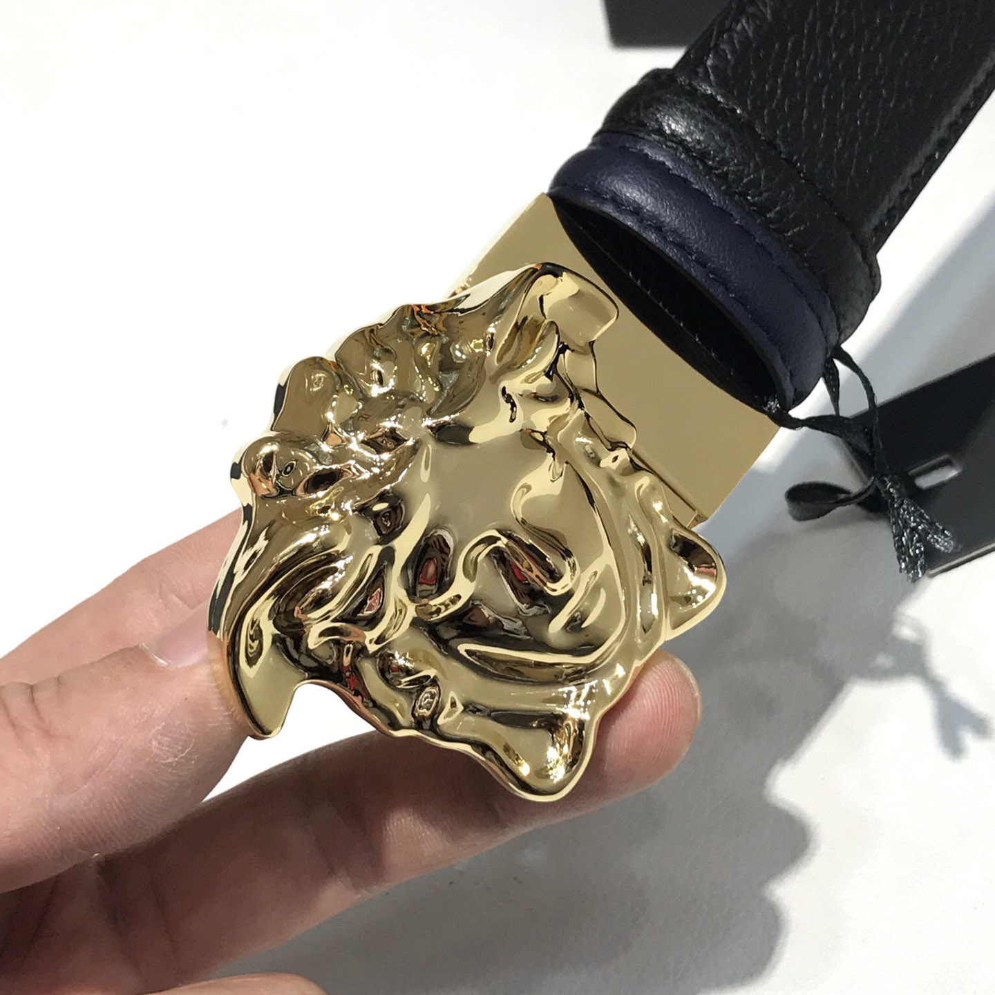 Versace Reversible Leather Belt  - DopestKickz