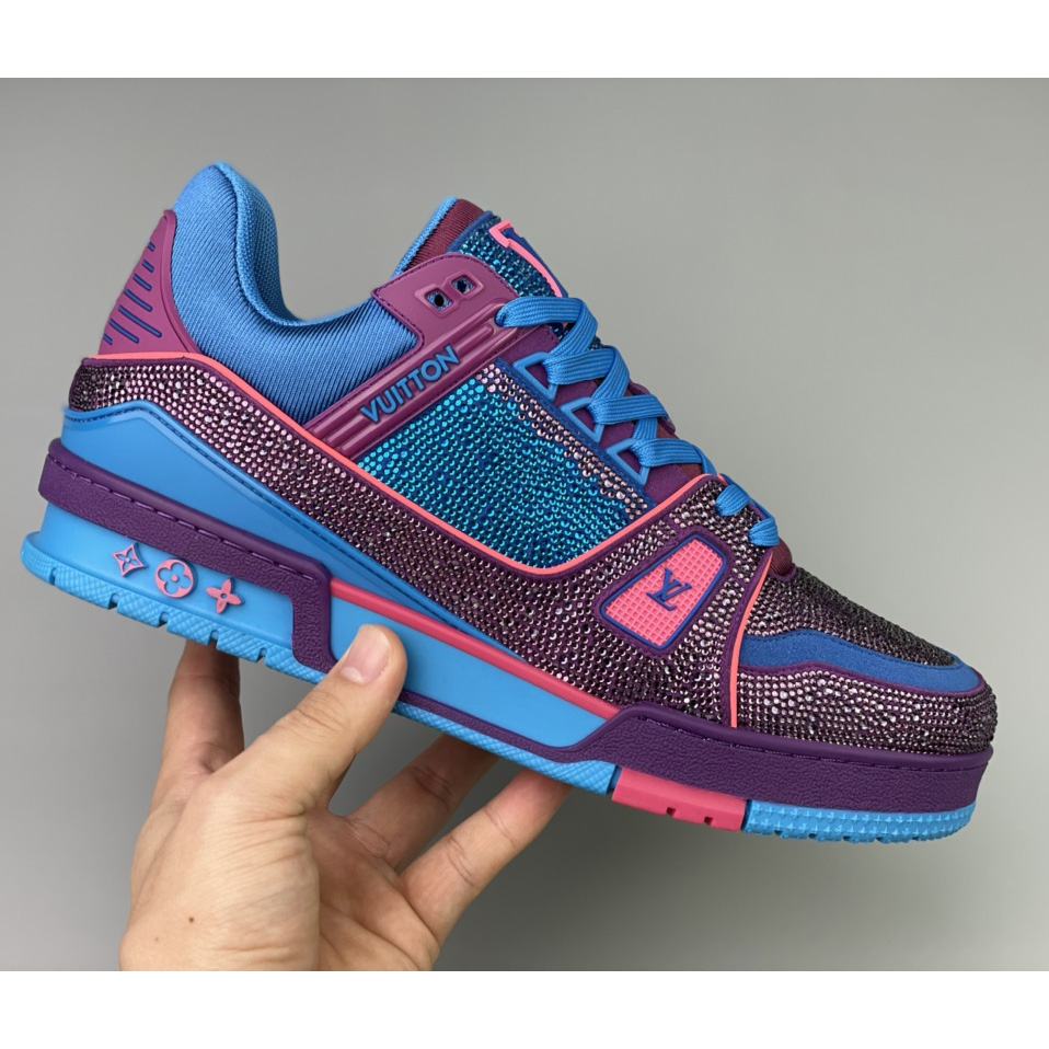 Louis Vuitton LV Trainer Sneaker     - DopestKickz