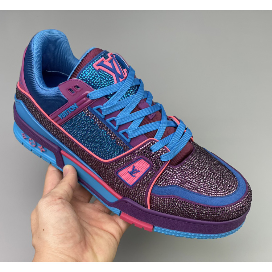 Louis Vuitton LV Trainer Sneaker     - DopestKickz