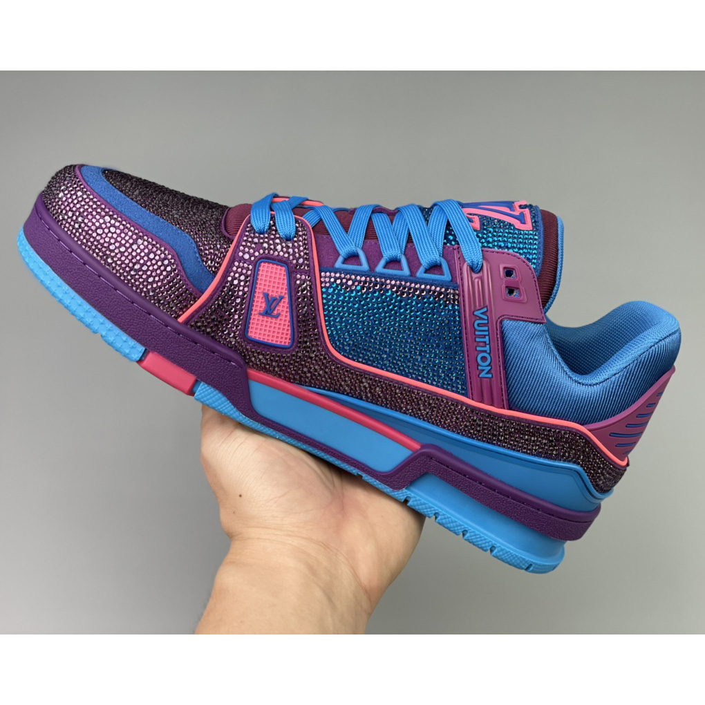 Louis Vuitton LV Trainer Sneaker     - DopestKickz