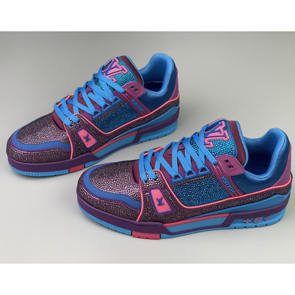 Louis Vuitton LV Trainer Sneaker     - DopestKickz