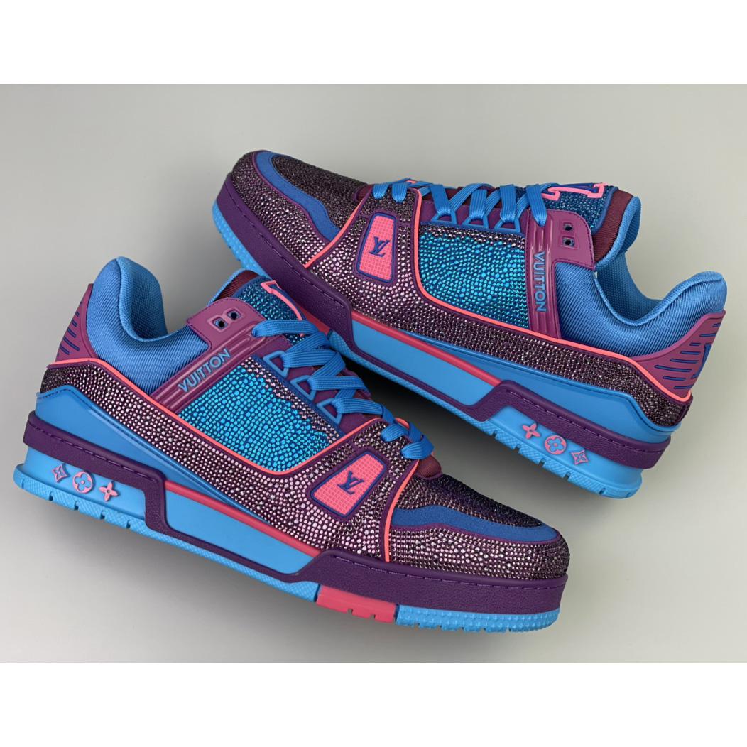 Louis Vuitton LV Trainer Sneaker     - DopestKickz