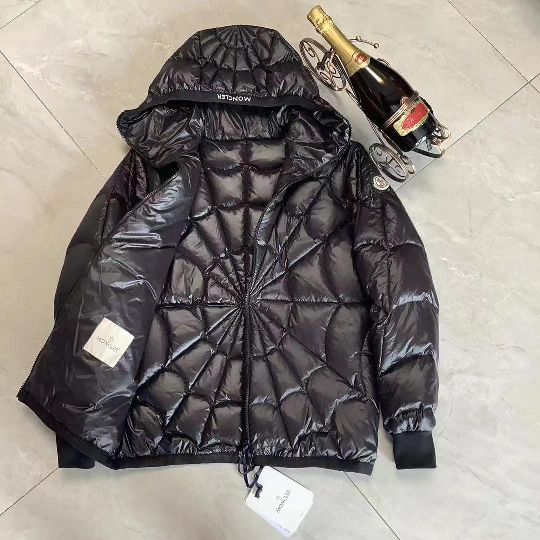 Moncler Violier Spider-Man Short Down Jacket - DopestKickz