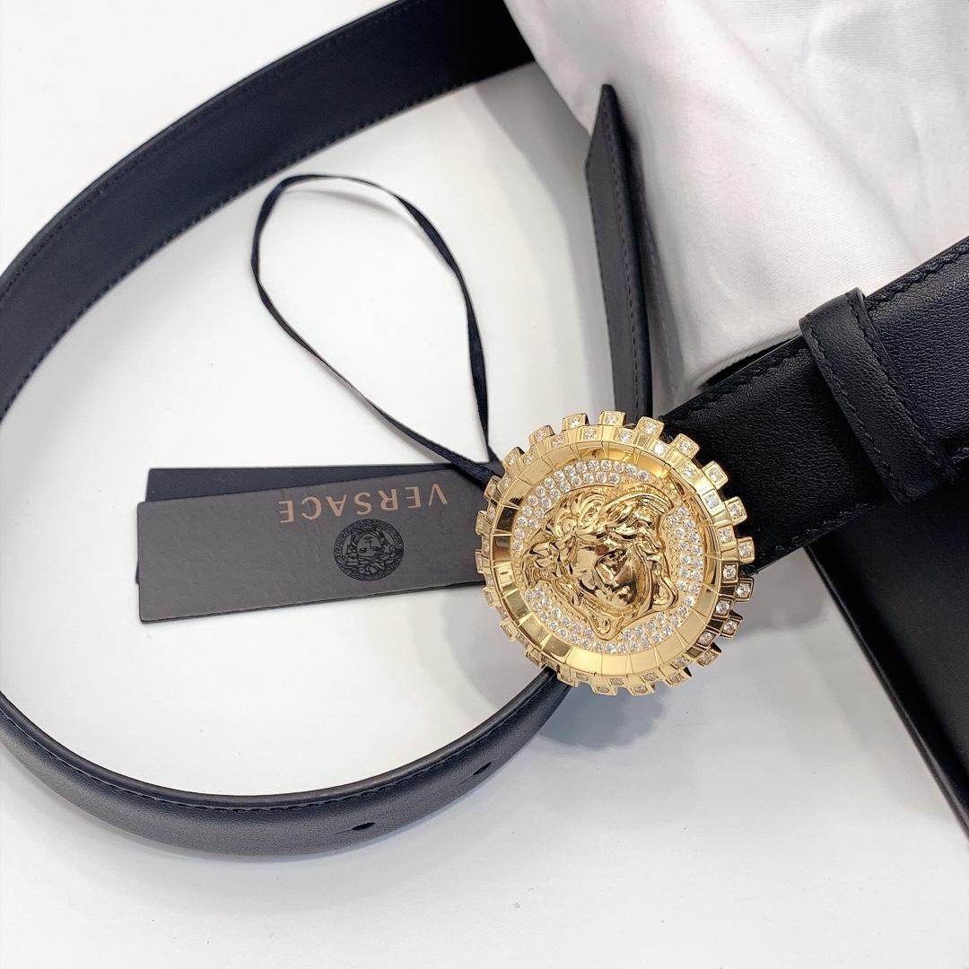 Versace Medusa Belt - DopestKickz