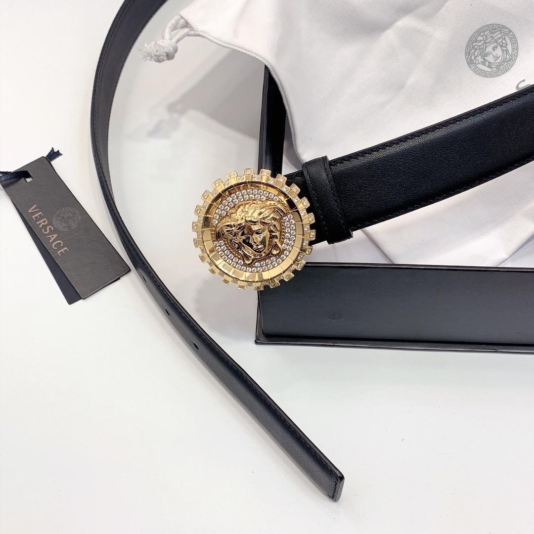 Versace Medusa Belt - DopestKickz