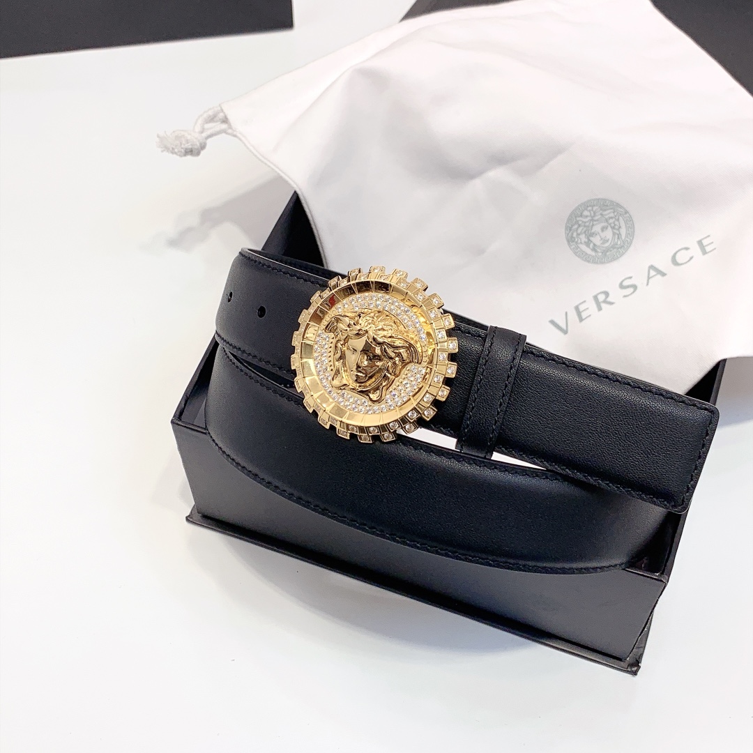 Versace Medusa Belt - DopestKickz