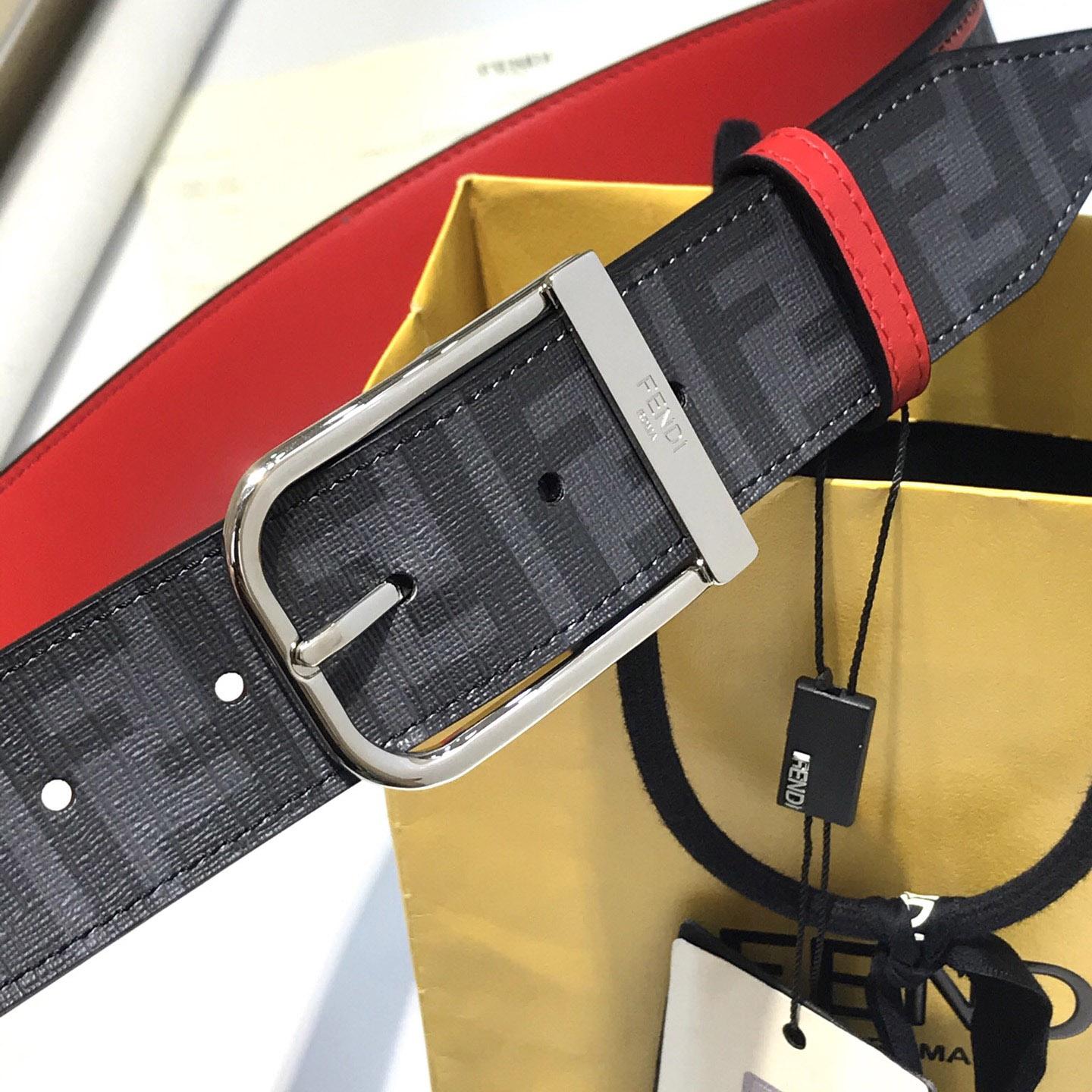 Fendi Reversible Leather Belt - DopestKickz