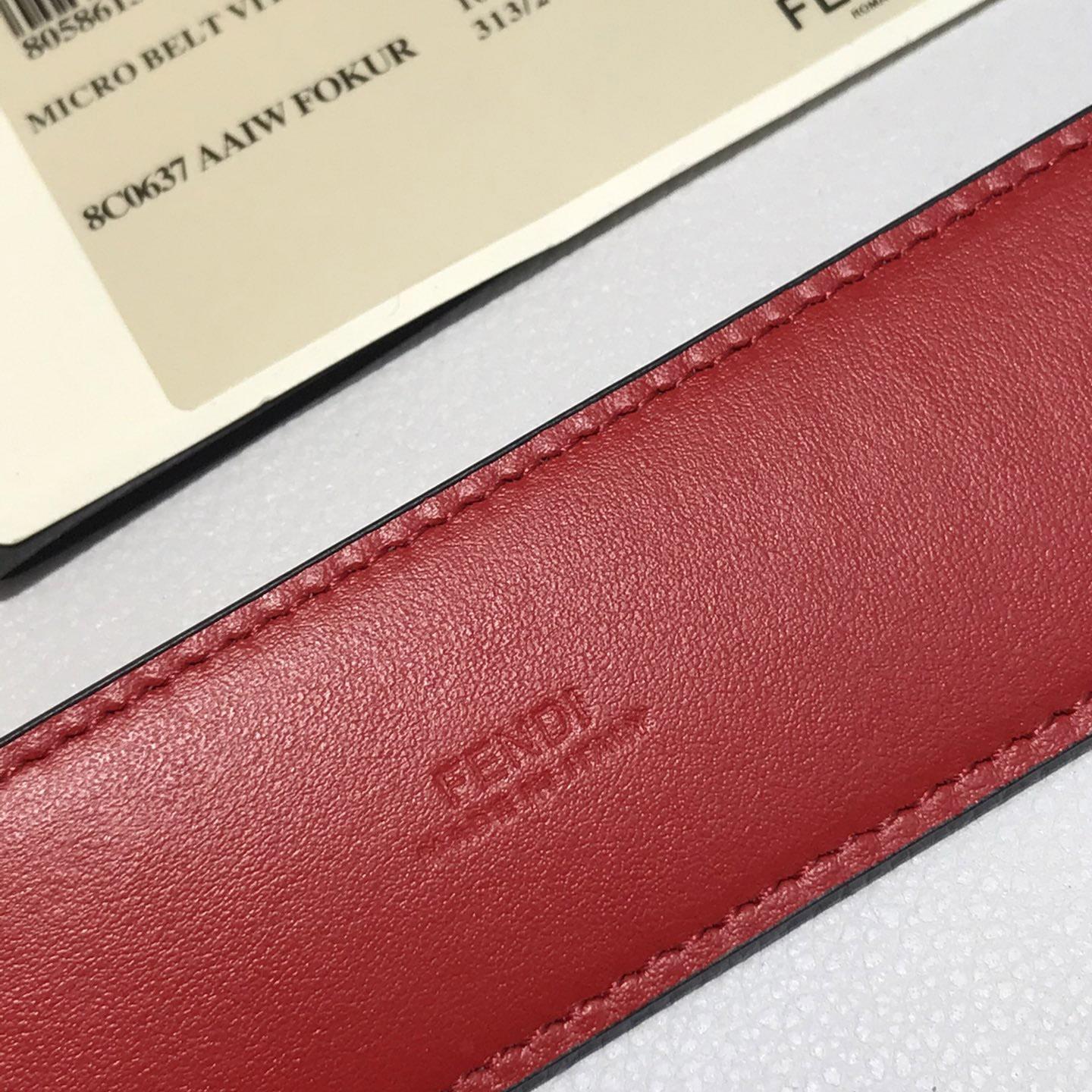 Fendi Reversible Leather Belt - DopestKickz