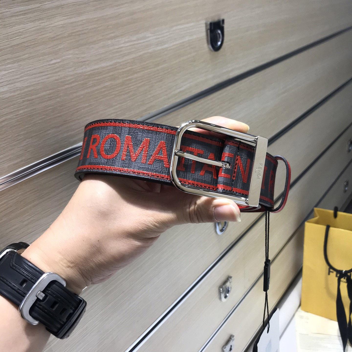 Fendi Reversible Leather Belt - DopestKickz