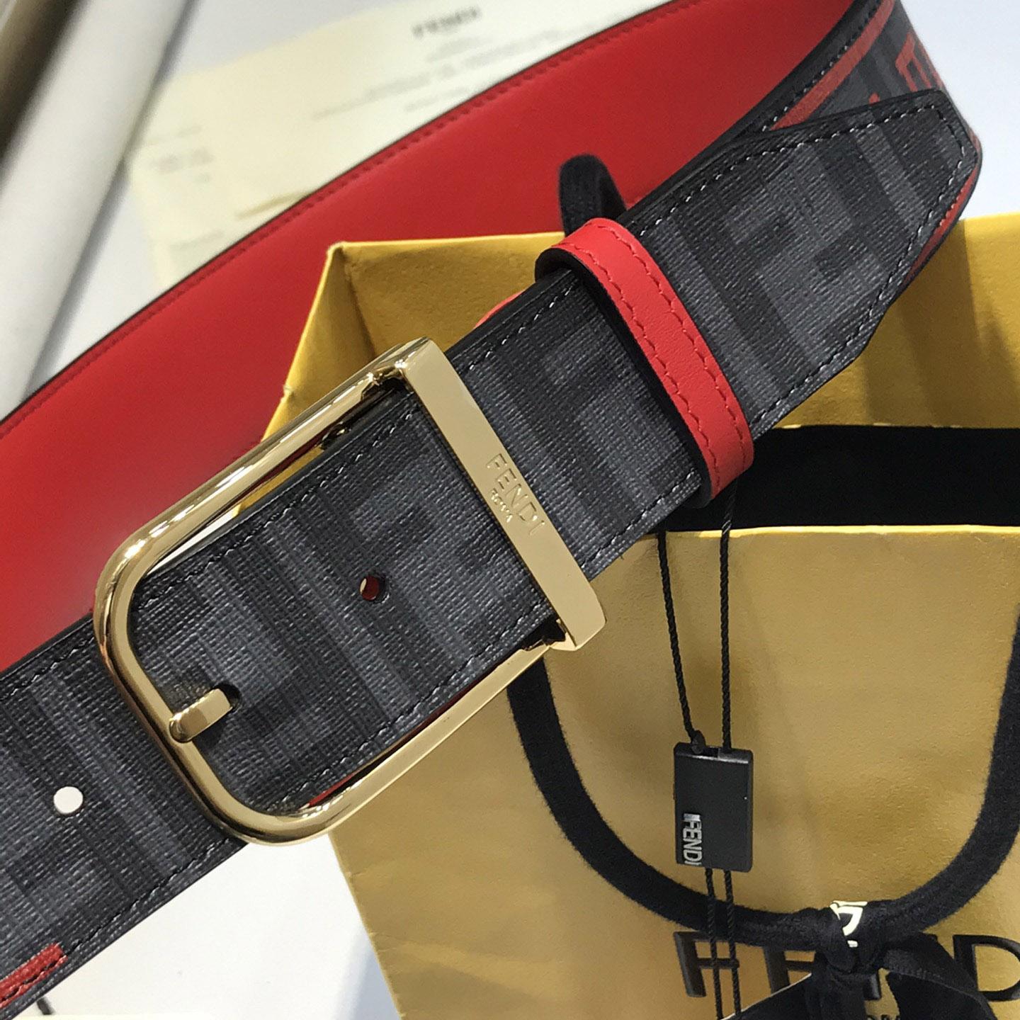 Fendi Reversible Leather Belt - DopestKickz