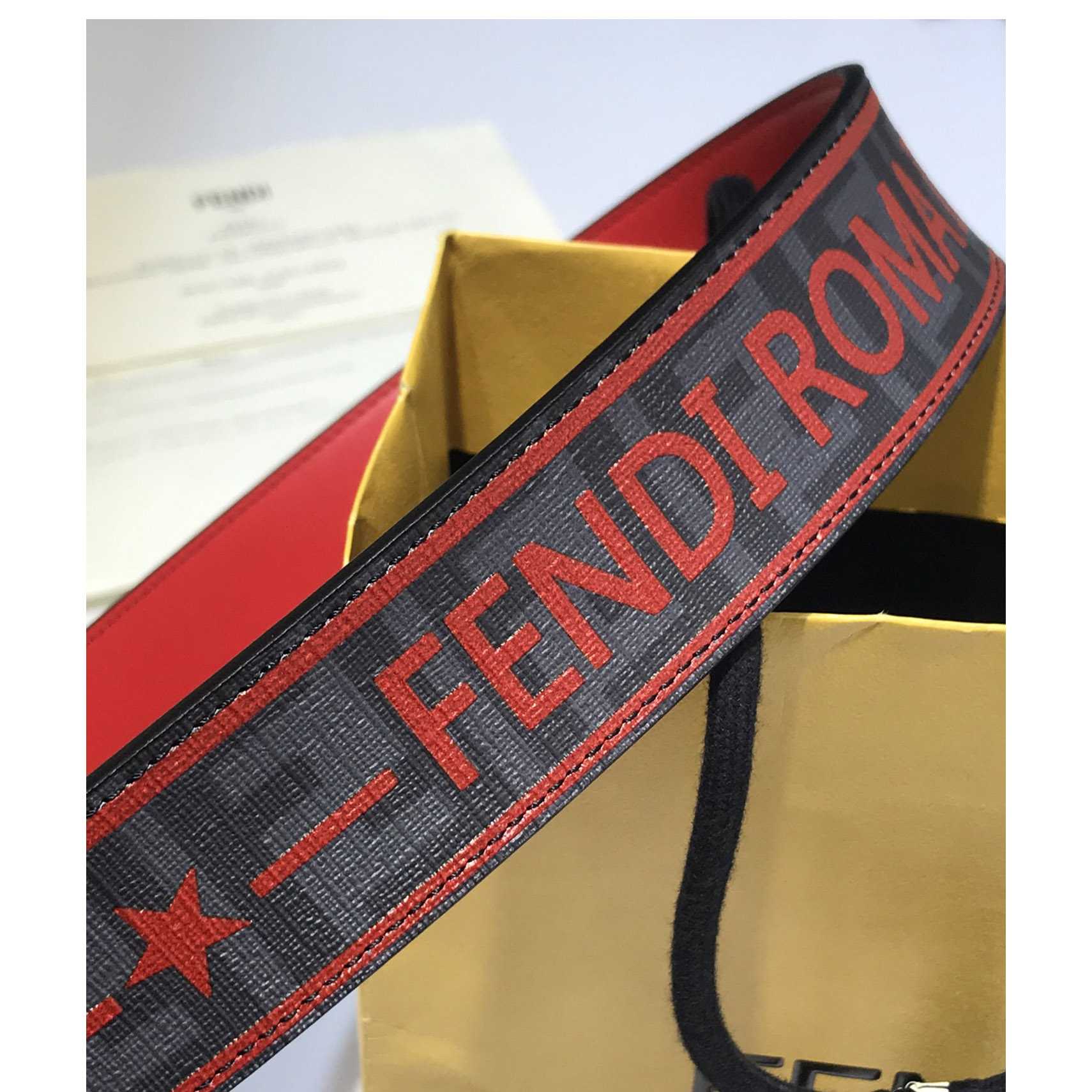 Fendi Reversible Leather Belt - DopestKickz