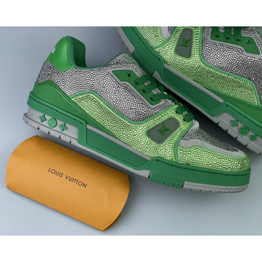 Louis Vuitton LV Trainer Sneaker     - DopestKickz