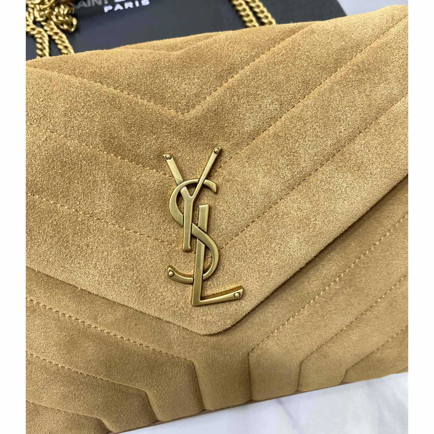 Saint Laurent Loulou Medium Shoulder Bag(25cm)    392277 - DopestKickz