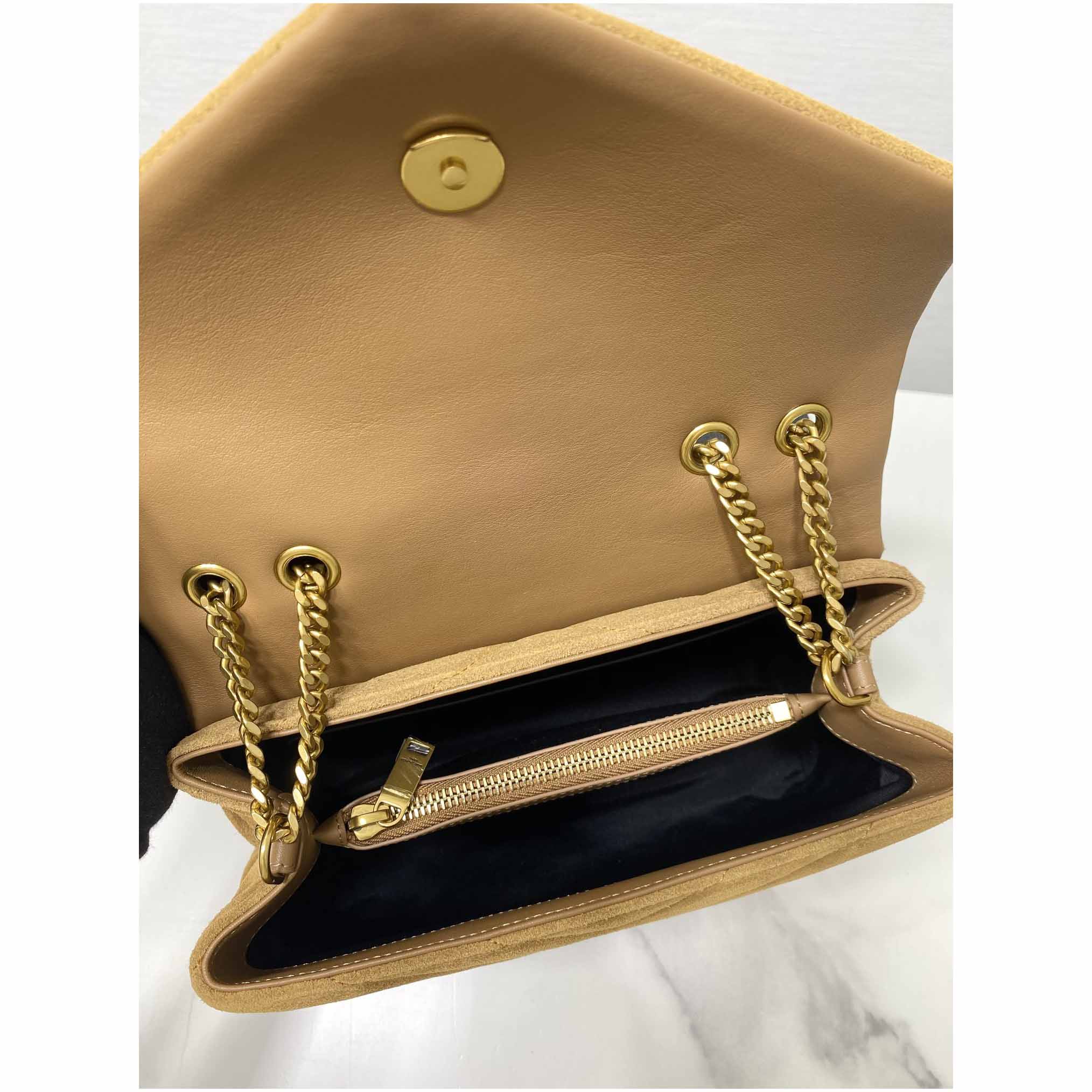 Saint Laurent Loulou Medium Shoulder Bag(25cm)    392277 - DopestKickz