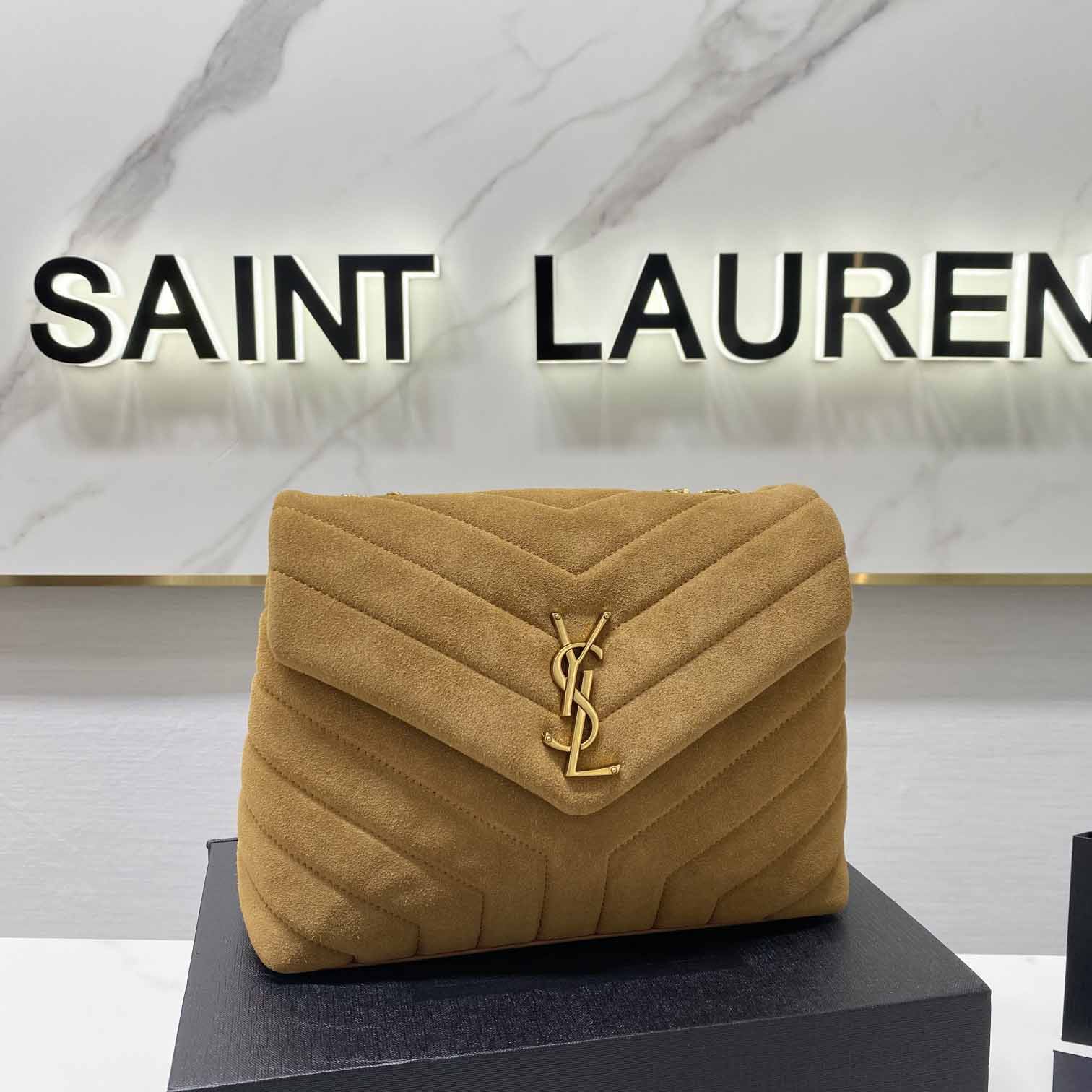 Saint Laurent Loulou Medium Shoulder Bag(25cm)    392277 - DopestKickz