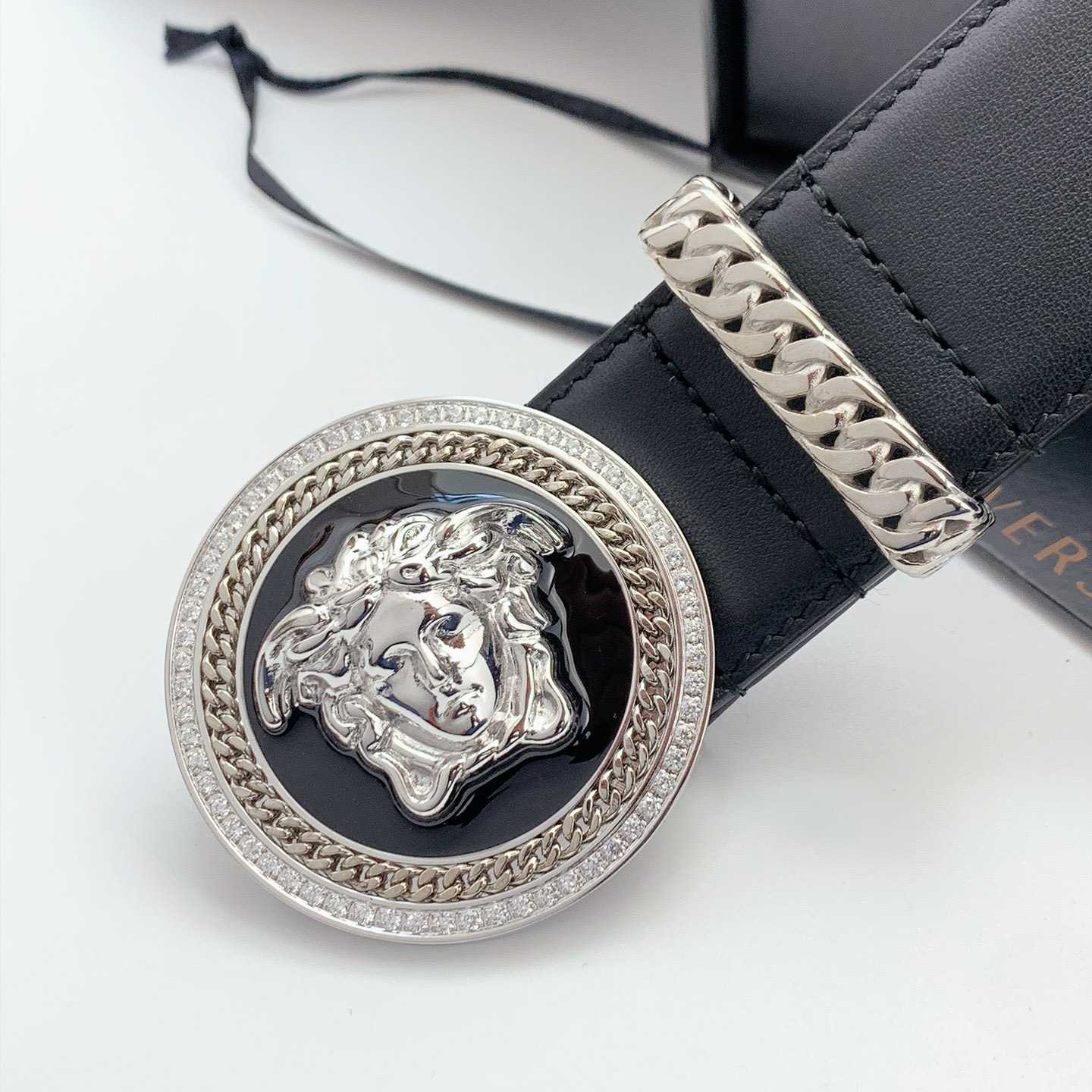 Versace Medusa Biggie Belt - DopestKickz