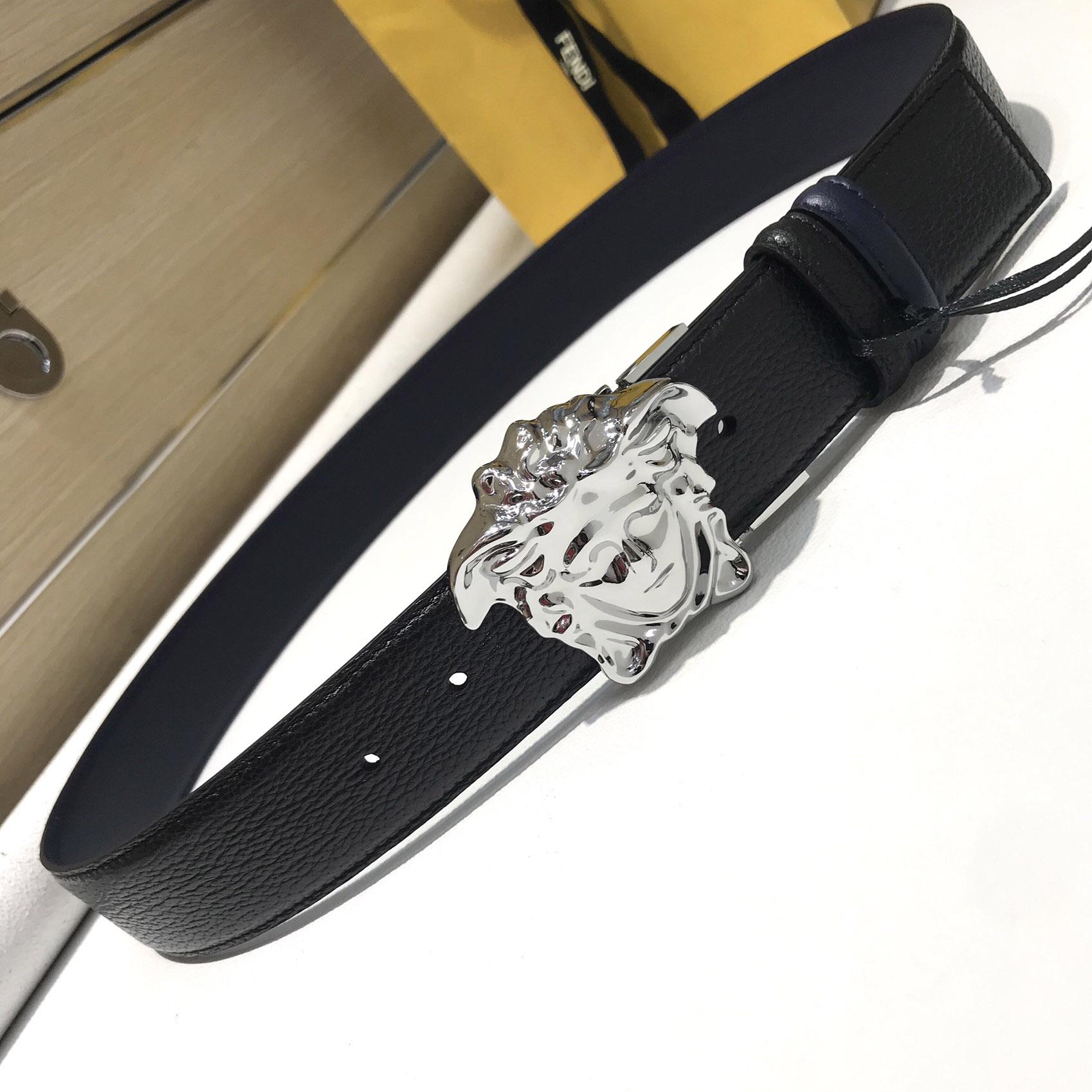 Versace Reversible Leather Belt  - DopestKickz