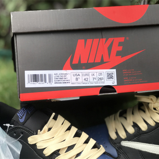 Travis Scott x Air Jordan 1 Low WMNS Sneaker   DM7866-041 - DopestKickz