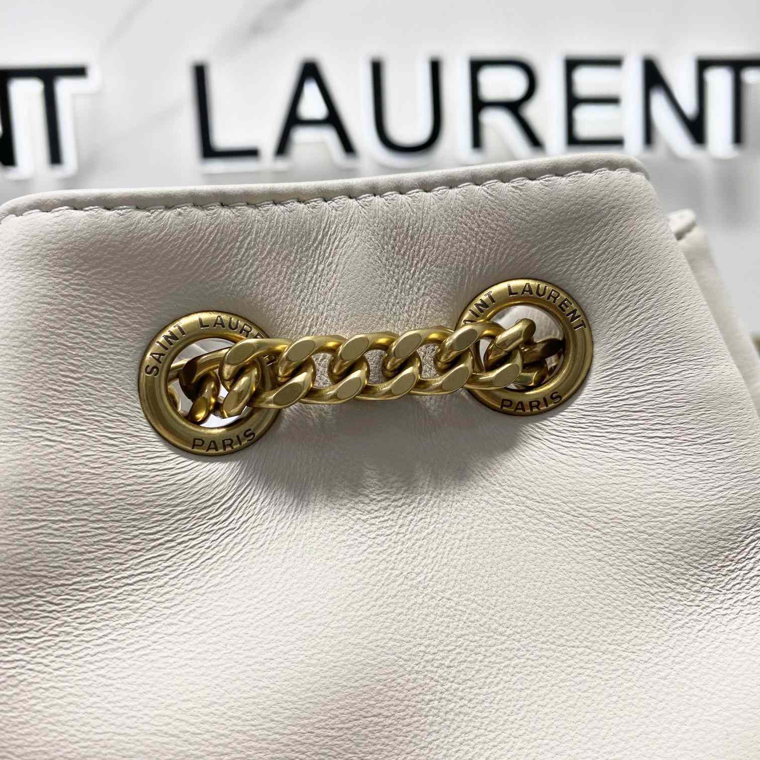 Saint Laurent Joe Drawstring Quilted Backpack(22-29-15cm) - DopestKickz