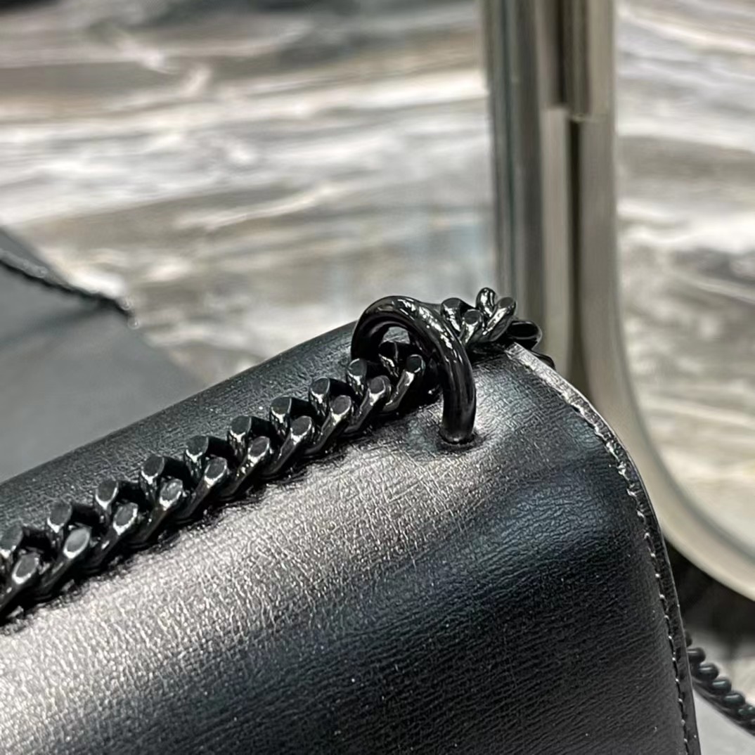 Saint Laurent Sunset Medium Chain Bag In Smooth Leather(22-8-16cm) - DopestKickz