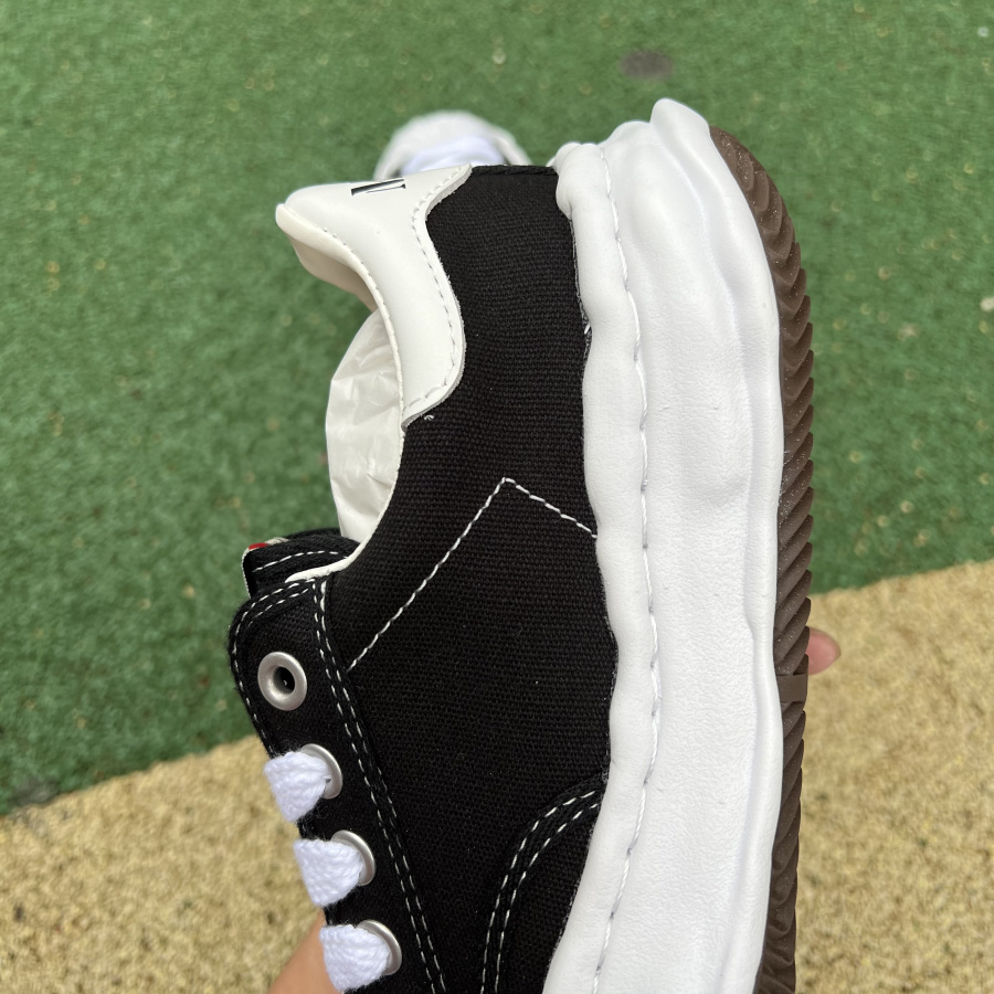 Maison Mihara Yasuhiro Original Sole Toe Cap Lowcut Canvas Sneaker - DopestKickz