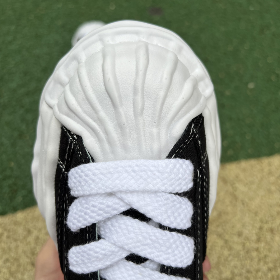 Maison Mihara Yasuhiro Original Sole Toe Cap Lowcut Canvas Sneaker - DopestKickz