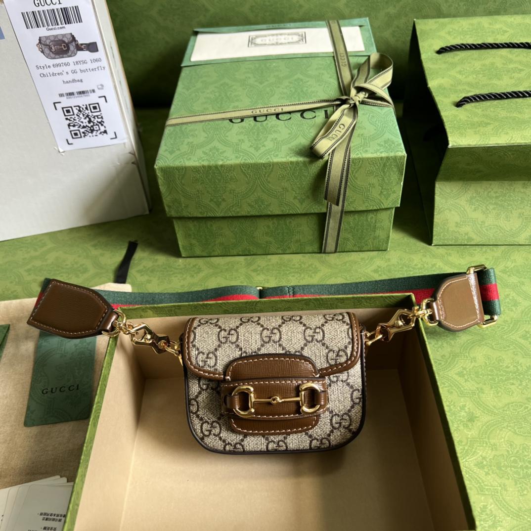 Gucci Horsebit 1955 Strap Wallet(12-9-4cm) - DopestKickz