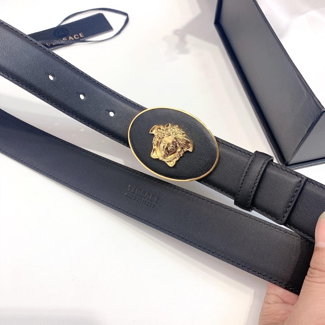 Versace Medusa Belt - DopestKickz
