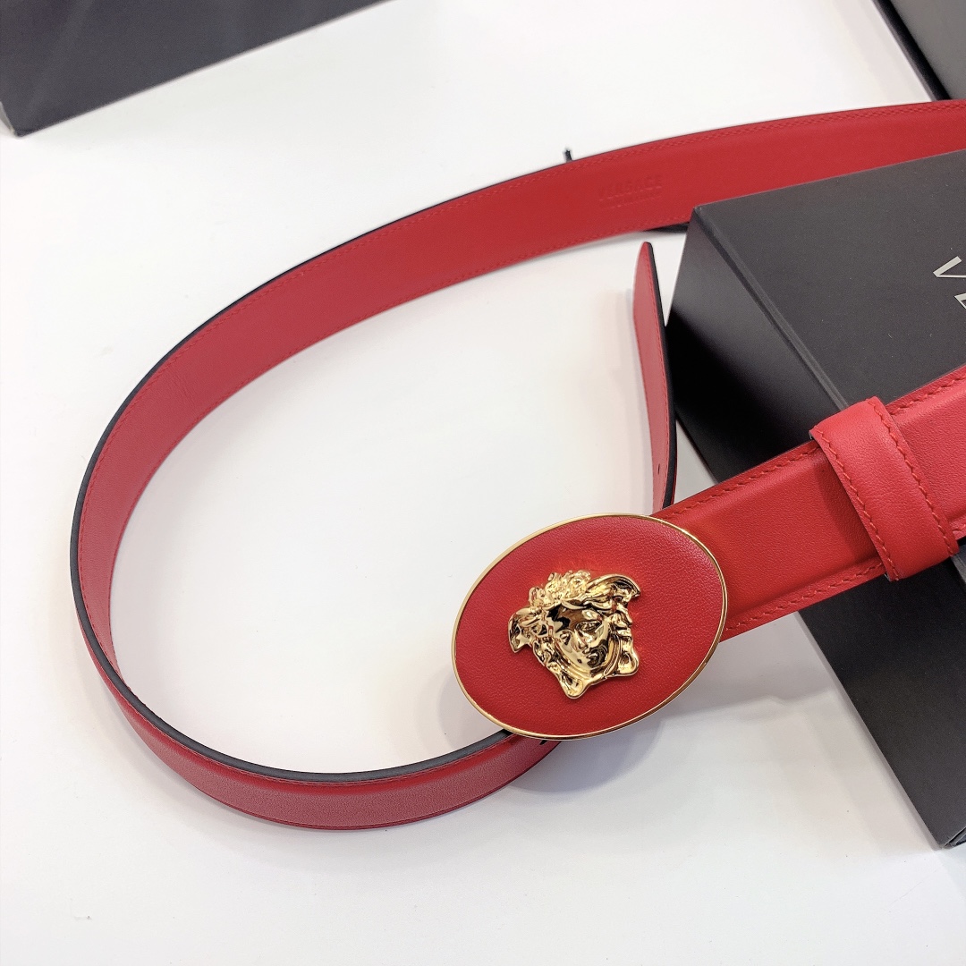 Versace Medusa Belt - DopestKickz